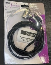 Eaton Tripp Lite 6 Feet Security Lock Cable - Black - Keyed - Polyvinyl SEC6K picture