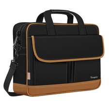 Versatile Water-Resistant Laptop Shoulder Bag for Business, Travel, and Office picture