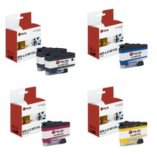 5Pk LTS LC401XL BCMY HY Compatible for Brother MFC-J1010 J1012 Ink Cartridge picture