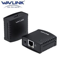 Mini USB 2.0 network print server 100Mbps USB HUB LRP Printer Share LAN Ethernet picture