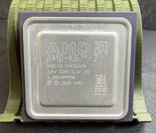 AMD K6-2/450AHX 450MHz Socket 7 CPU 2.4V/3.3V Vintage Processor Tested picture