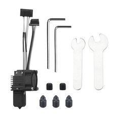 3D Printer Hotend Kit with Fan, Nozzles, Thermistor, and Heating Block picture
