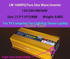 DC12V 24V 48V 60V To AC 220V Brand New LW-1600PQ Pure Sine Wave Inverter 1600W picture