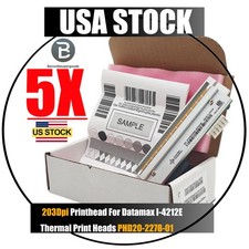 5X PHD20-2278-01 For Datamax I-4212E Mark II Printer Printhead 203dpi USA STOCK picture