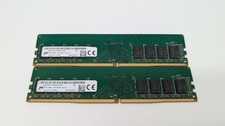 Micron 16GB Kit (2x8GB) 1Rx8 PC4-2400T Desktop RAM (MTA8ATF1G64AZ-2G3E1) picture
