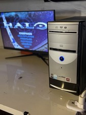 Retro Gaming PC P4 3.0 GHz 1GB DDR2 1TB SSD MOD ATI FIREPRO V5800 XP SP3 Loaded picture