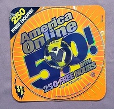 Vintage 1999 - AOL America Online 5.0 - Sealed - Software Install CD picture
