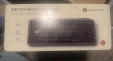 Keychron B1 Pro Wireless Keyboard Ultra-Slim 2.4G Bluetooth Space Gray B1P-K1 picture