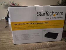 StarTech USB 3.0/eSATA 6-Bay Hard Drive DuplicatorDock-1:5HDD/SSD Cloner Eraser picture