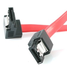 StarTech 18in Latching SATA to Right Angle SATA Serial ATA Cable - Cable for ... picture