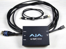 AJA U-TAP HDMI Video Capture Device • Simple USB 3.0 Powered w/USB & HDMI Cables picture
