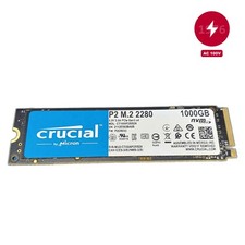 CRUCIAL M.2 SSD 1TB Internal Storage Drive Power On Count 3116 Hours 26218 Used picture