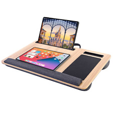 Portable Lap Laptop Desk with Pillow Cushion, Fits up to 15in Laptop Computer US picture