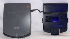 Sony Discman PRD 250 Portable External CD-ROM Drive PRD-650 w/ Battery Case VTG picture