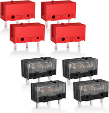Red Kailh GM4.0 and Black GM8.0 Mouse Micro Switch for Gaming Mouse picture