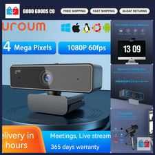1080p 60fps Full HD USB Webcam Mini Camera for PC Laptop with Microphone - Plug picture