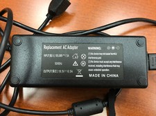 Replacement AC Adapter 120-240V, 1.5A Input, 18.5 V, 6.5 A Output picture