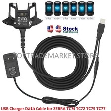 US New USB Data cable Charger Cable for Zebra TC70 TC75 TC72 77 CBL-TC7X-USB1-01 picture