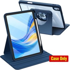 Case for iPad 11th Generation 11 Inch (2025) - Swiveling Protective Stand, Navy picture