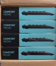 Lot Of 4  Logitech  MK345 Wireless Keyboard & Mouse Combo picture
