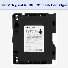 (1pcs)Genuine Ricoh Pigment Ri100 Black Ink Cartridge picture
