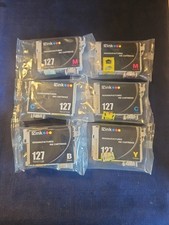 6-125 EZink -1BK, 1Yel, 2Cyn, 2Mag Ink For Epson FREE FAST SHIPPING picture
