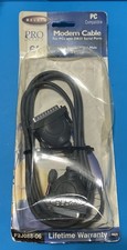 Belkin Pro Series 6' Modem Cable DB25 Female/DB25 Male Serial NEW picture