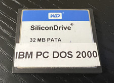 IBM 5150 5160 32 MB CompactFlash Card with IBM PC DOS 2000 picture