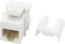 Legrand - Onq RJ45 Keystone Insert, Cat 5E Keystone Jack, Terminate with Punch a picture