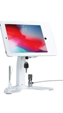 CTA Digital Dual Security Kiosk Stand with Locking Case and Cable for iPads picture