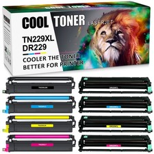 8PK Toner & Drum DR229 TN229XL Compatible For Brother HL-L3220CDW L3280CDW picture