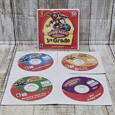 Jump Start Advanced 1st & 2nd Grade CD-ROM Box Set PC Discs Only VTG Rare HTF picture