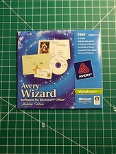 New Sealed Avery Wizard CD 5344 for Microsoft Office Windows Vista XP 2000 ME 98 picture