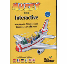 Muzzy BBC Interactive Language Games Multilingual Edition CD-Rom 8-Disc Software picture