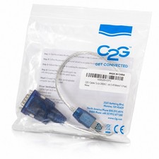 Cables To Go 26886 USB to Serial Adapter (USB-A to DB9) – New Factory Sealed picture