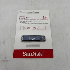 SanDisk 256G-Phone Drive 256GB USB Flash Drive for iPhone iPad To Mac Back Up picture