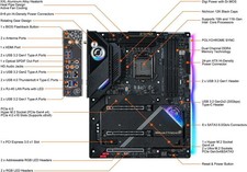 ASRock Z590 TAICHI LGA 1200 Intel Z590 ATX Intel Motherboard picture