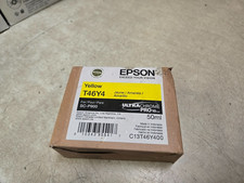 2029 Genuine Epson T46Y4 Yellow Ink SureColor SC-P900 50ml Factory Sealed picture