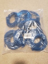 NEW 20ft - CAT6  10 Pack Ethernet Network LAN Patch Cable Wire 550 MHz RJ45 Blue picture