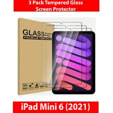 3-Pack Tempered Glass Screen Protector For iPad Mini 6th Gen 2021 8.3 inch picture