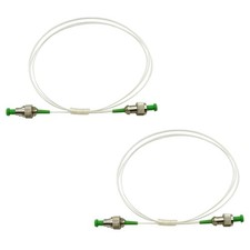Fiber Patch Cord 2pcs FC/APC-FC/APC Simplex Single Mode 1m 3.28ft picture