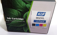 KUF 902XL High Yield Ink Cartridge 4-Pack Black Cyan Magenta Yellow Compatible picture