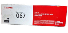 Canon  067 BLACK Toner Cartridge-(Open Box Return Item Checked Out & Looks Good) picture