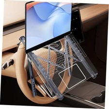 Foldable Car Laptop Holder, Adjustable Car Laptop Mount for Folding Type Gray picture