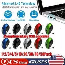 Wireless Optical Mouse Mice 2.4GHz USB Receiver For Laptop PC Computer DPI lot picture