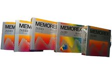 50 Memorex floppy disks 5.25 5 1/4 5660 5227 Vintage Computer Old Stock Lot Set picture