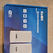 KuWfi Wireless Bridge CPE120, 2.4G, 300MBS, 1KM range picture