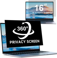 4-way 360° Laptop Privacy Screen For 16 Inch Computer, Anti Glare And Blue Light picture