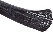 25Ft - 3/8 Inch Cord Protector Wire Loom Tubing Cable Sleeve Split Sleeving for picture