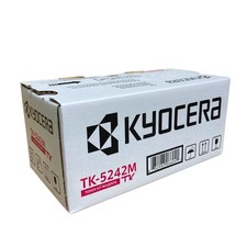 Original Kyocera TK-5242M Magenta Toner. New Sealed Toner, We Ship Fast picture